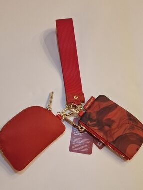 NWT Lululemon Dual Pouch Wristlet Special Edition Lunar New Year